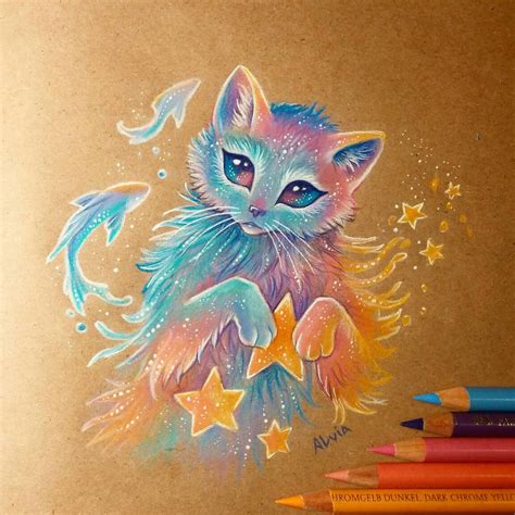 Cat's dreams by AlviaAlcedo on DeviantArt