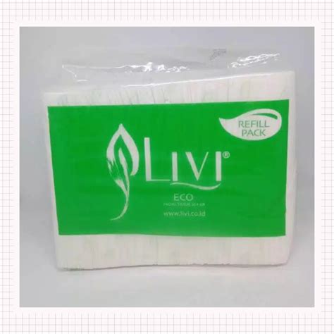 Jual Livi Eco Facial Tissue Refill Pack Shopee Indonesia