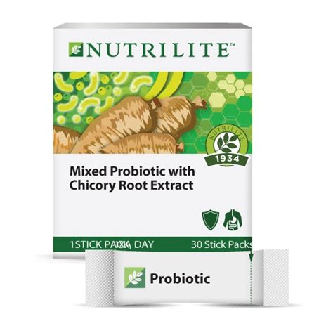 AMWAY Nutrilite Mixed Probiotic With Chicory Root Extract Shopee