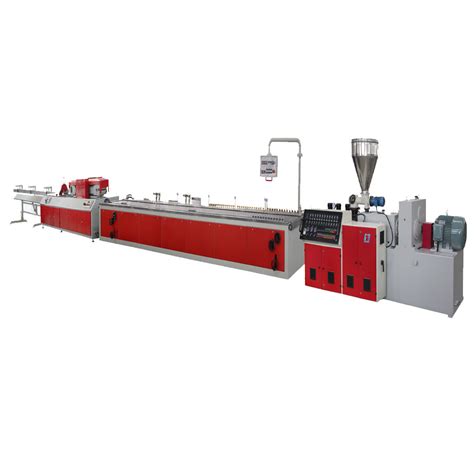 Pvc Profile Extrusion Line Plastic Line And Twin Screw Extruder