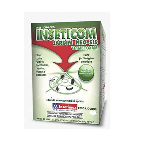 Inseticom Jardim Neo Sis 25g Insetimax AGROCAC