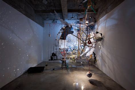 Sarah Sze Large Scale Artwork Artistic Installation Sculpture