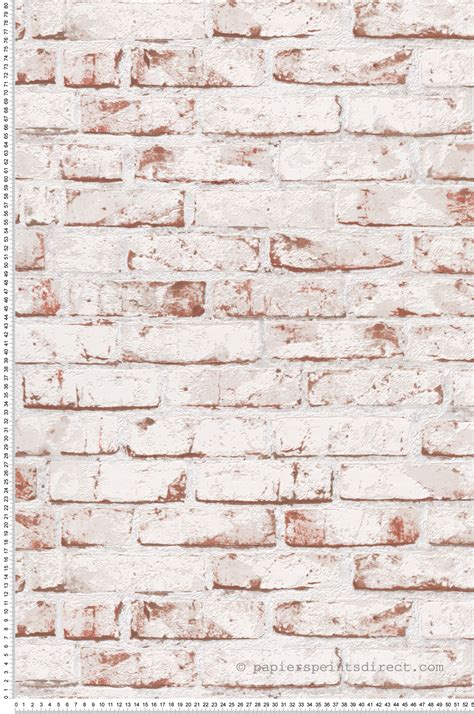 Papier Peint Briques Blanches Et Brique Wood N Stone D As Cr Ation