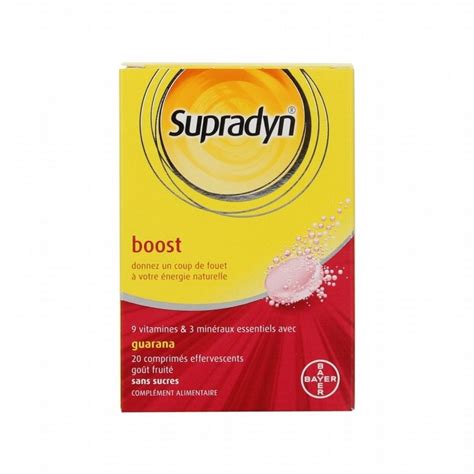 Supradyn Boost Comprim S Effervescents