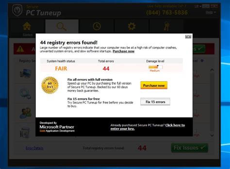 How To Remove Secure PC Tuneup Virus Removal Guide