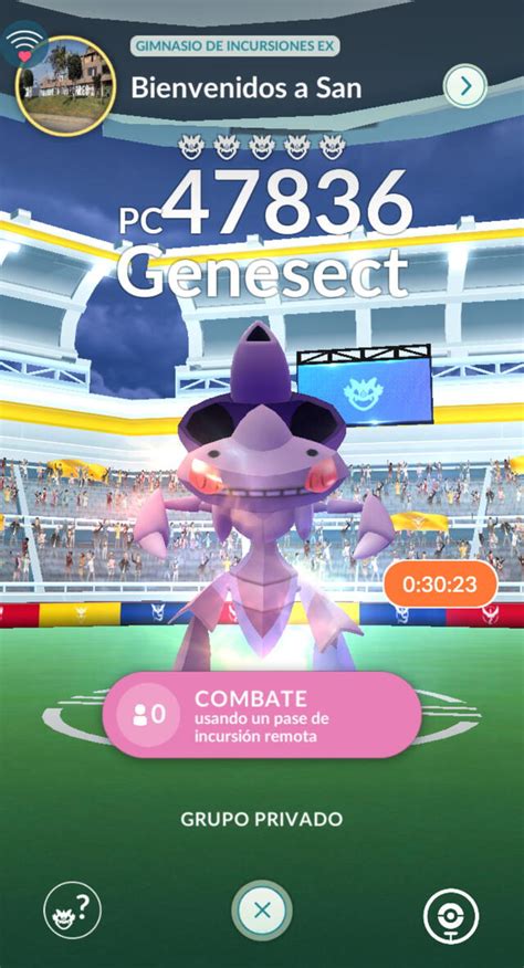 Pokémon GO cómo vencer a Genesect FulgoROM en las incursiones de 5