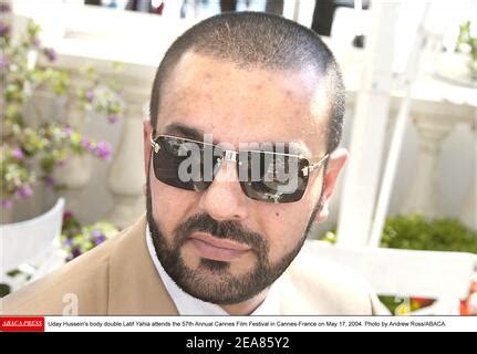 Uday Hussein's body double Latif Yahia attends the 57th Annual Cannes Film Festival in Cannes ...