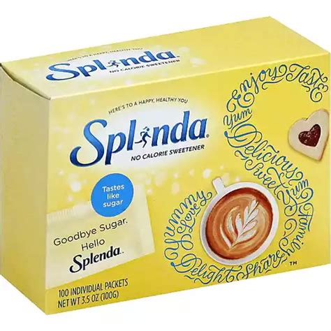 Splenda Individual Packets Nutrition Facts Besto Blog