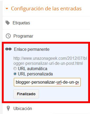 C Mo Personalizar La De Un Post De Blogger Una Zona Geek