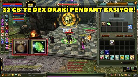 Imhardman Altar Serverinde Dex Draki Pendant Bas Yor Knight Online