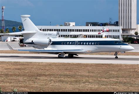 LX DSA Global Jet Luxembourg Dassault Falcon 7X Photo By Bikfalvi Zsolt