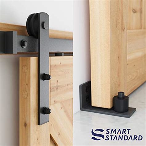 SMARTSTANDARD 12 FT Heavy Duty Double Gate Sliding Barn Door Hardware