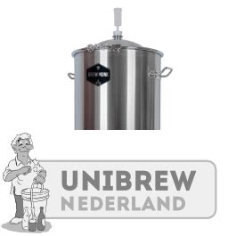 Brew Monk RVS Vergistingsvat 55 Liter