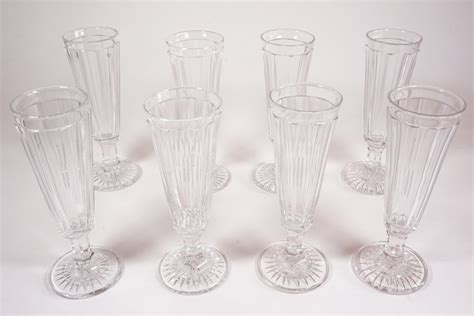 Proantic Cut Crystal Champagne Flutes Xix