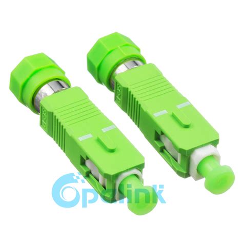 Fc Apc Sc Apc Male To Female Mating Fiber Adapter Precise Angle