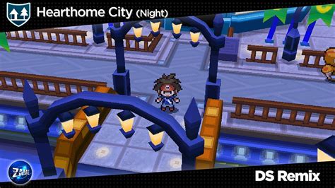 Hearthome City Night Ds Remix Pok Mon Black White Diamond Pearl