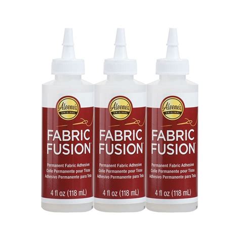 Fabric Fusion Permanent Fabric Adhesive 3x4 Fl Oz 39205 Craftlines Bv