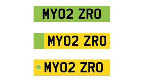 Green Number Plates Arrive On Uk Roads To Raise Electric Car Awareness