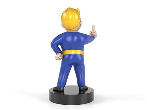 Файл STL Vault Boy Fallout Fuck OBJ Дизайн 3D печати для загрузки3DCults