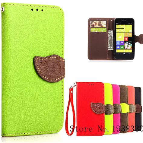 For Nokia Lumia 630 Case Colorful Luxury Leather Wallet flip Phone Case ...