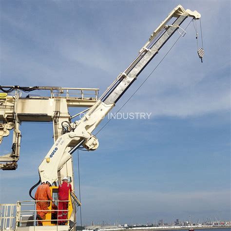 T M Telescopic Boom Offshore Crane For Sale Ouco