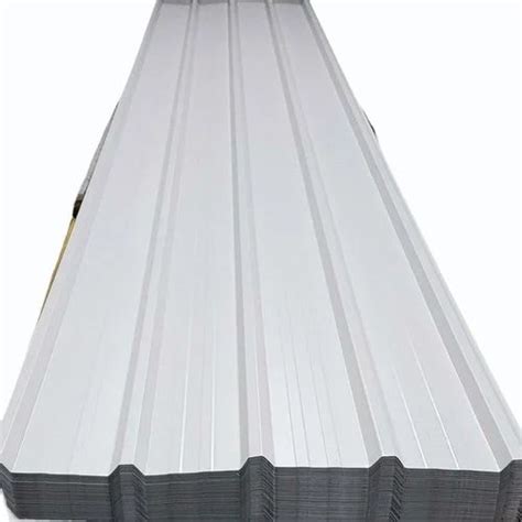 Mm White Ppgl Roofing Sheet At Rs Kg Ppgl Roofing Sheet In