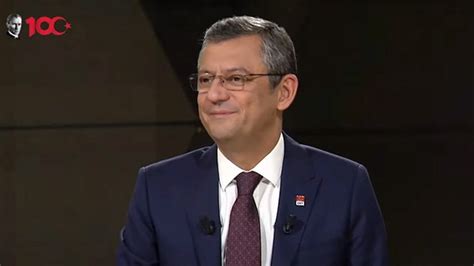 CHP Genel Başkanı Özgür Özel den TV100 de kritik açıklamalar Candaş