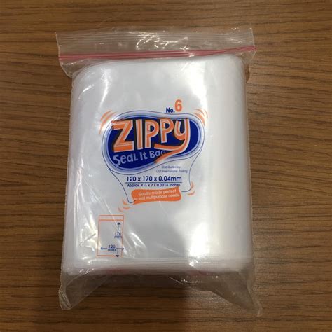 Ziplock Bags Zippy Seal It Bag Resealable Plastic Bags S