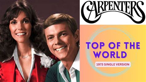 Carpenters Top Of The World Karen Carpenter Remastered Audio