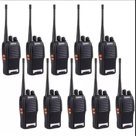 Kit Radio Walk Talk Comunicador Ch Km Baofeng S Walkie