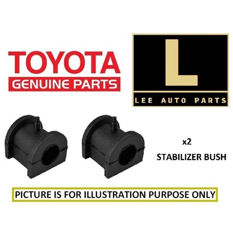 Caldina St Pcs Stabilizer Bush Front Rear Original Toyota