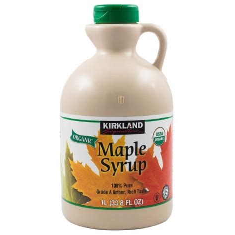 Kirkland Signature Organic Pure Maple Syrup Oz Unit King Soopers