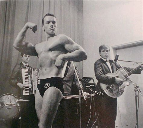 Arnold Schwarzeneggers First Bodybuilding Competition At Age 16 1963