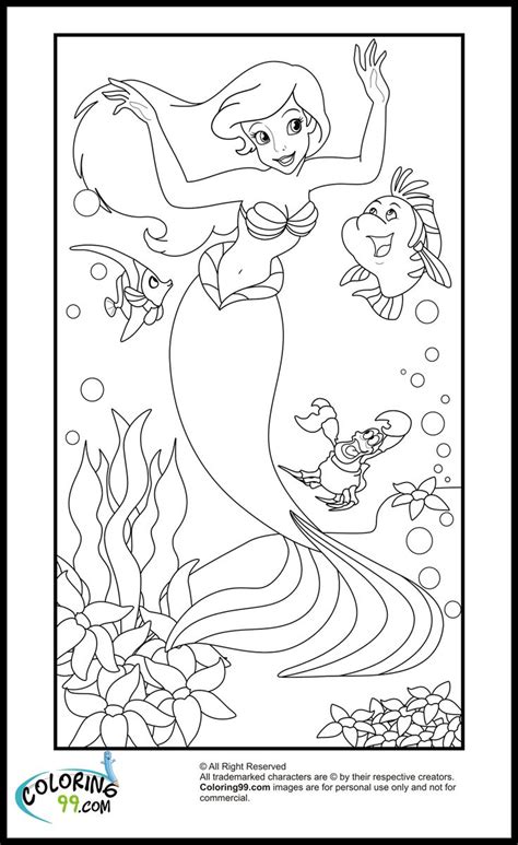 Disney Princess Ariel Coloring Pages Ariel Coloring Pages Coloring