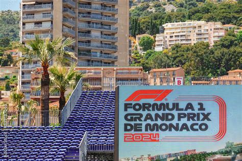 MONACO - MAY 21, 2024: Monaco Grand Prix 2024. Formula One Grand Prix de Monaco motor racing ...