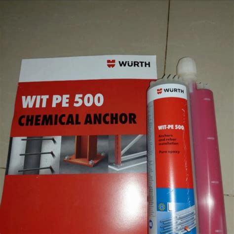 Jual Chemical Anchor Wurth Wit PE 500 Kota Tangerang EL FASTENER