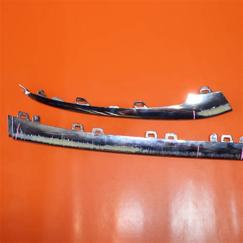 Mercedes S Front Bumper Lower Chrome Trim A