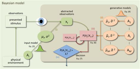 Schematic Of The Components Of The Bayesian Model And How They Interact