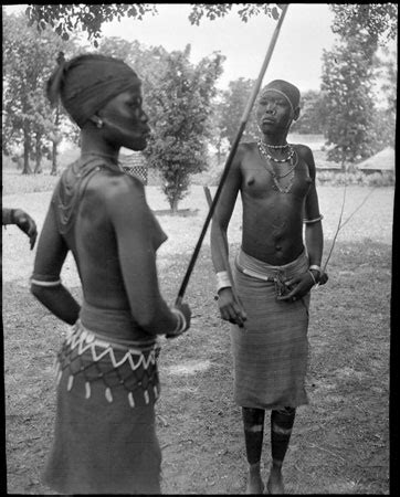 Mandari Women In Dance Gear From The Southern Sudan Project