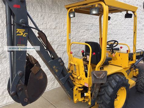 Terramite T5c Compact Tractor Loader Backhoe With 2 Trenching Buckets