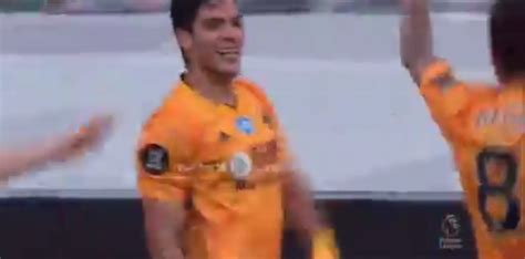 VIDEO Con este gol Raúl Jiménez volvió a darle el triunfo a los Wolves