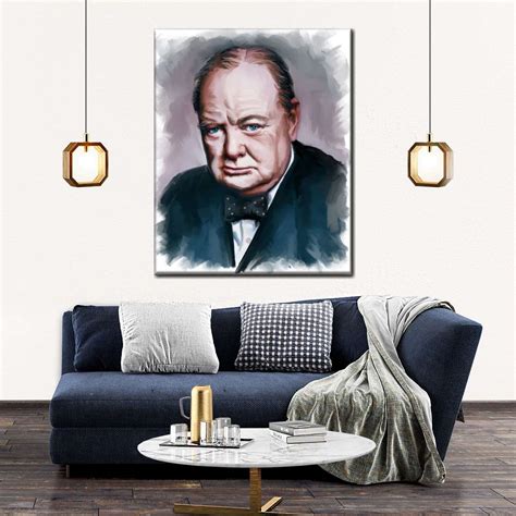 Winston Churchill Wall art | Elephant Stock