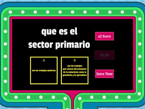 Sector Primario Gameshow Quiz