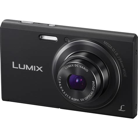 Panasonic Lumix DMC FH10 Digital Camera DMC FH10K B H Photo