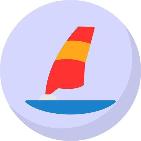 Windsurf Vector Icon Design Vector Art At Vecteezy