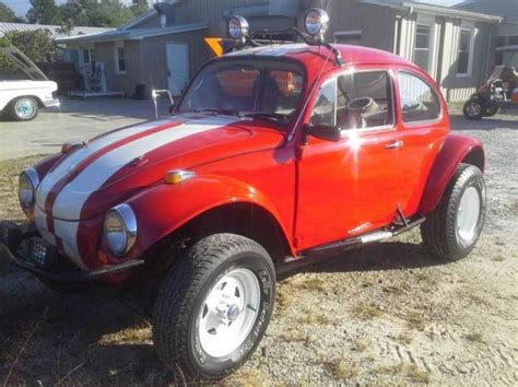 1969 Volkswagen Beetle Baja Bug Fully Custom Tons Of Chrome Runs Great Classic Volkswagen