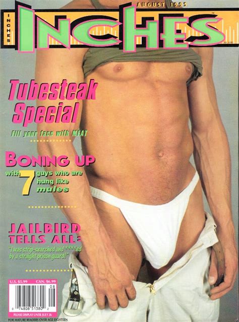 Inches Magazine Page GayBackIssues Vintage Gay Adult Material For Sale