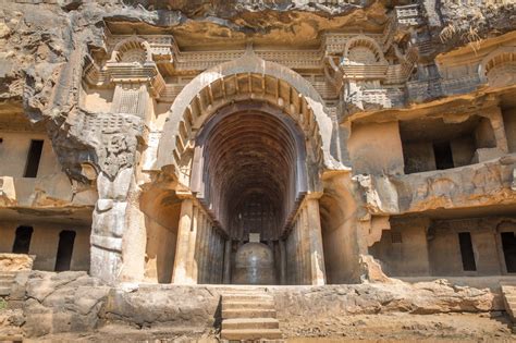 Bhaja Caves | Ancient architecture, Art and architecture, Stone ...