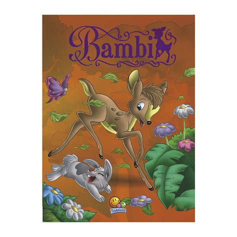 Livro Infantil Clássicos Bambi Todolivro Shopel Papelaria