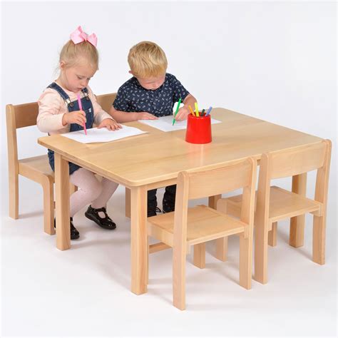 Nursery Wooden Table And Chairs 260sh Package